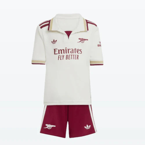 Conjunto Infantil third branco 2025/2026