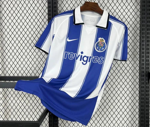 Camisola retro 2003/2004 - azul e branca