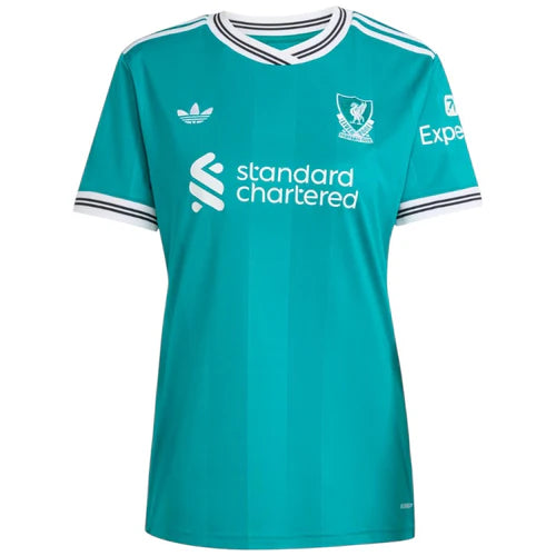 Camisola Liverpool FEMININA third verde 2025/2026