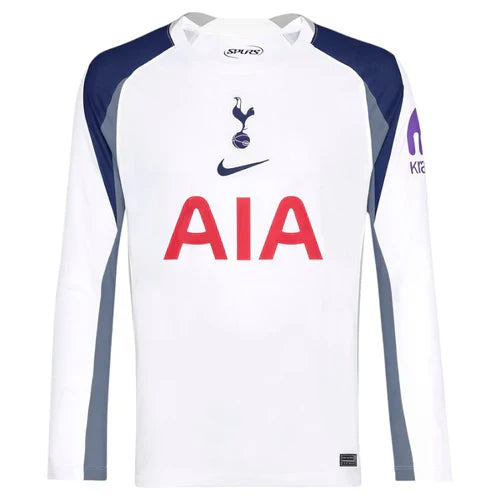 Camisola Tottenham Hotspur principal branca 2025/2026 - MANGA LONGA