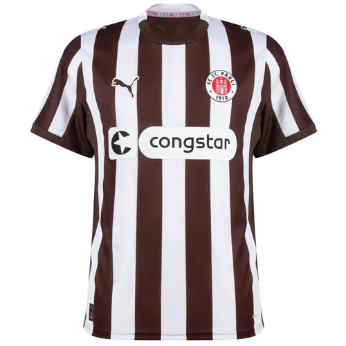Camisola Puma FC 2025/2026 - branca e marrom