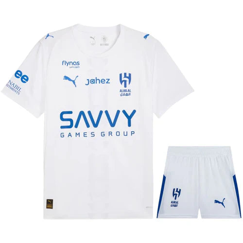 Conjunto infantil Al Hilal alternativo 2025/2026