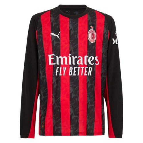 Camisola Milan principal 2025/2026 - MANGA LONGA