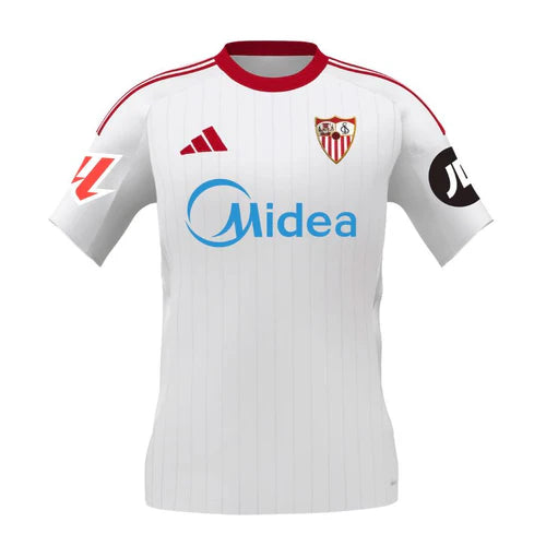 Camisola Sevilla principal branca 2025/2026