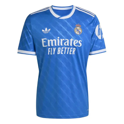 Camisola Real Madrid terceiro equipamento azul 2025/2026