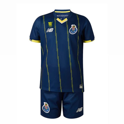 Conjunto infantil quarto equipamento 2025/2026 azul