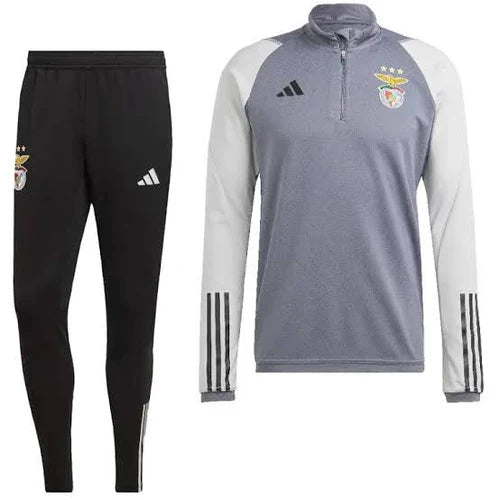 Fato de Treino cinza 2023/2024 Meio fecho