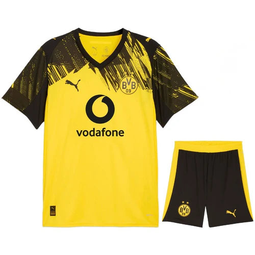 Conjunto Infantil Borussia Dortmund Home 2025/2026