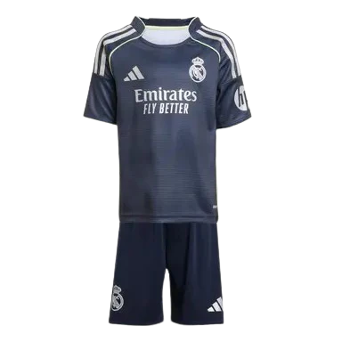 Conjunto Infantil Real Madrid alternativo 2025/2026