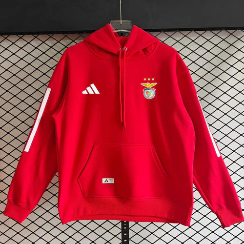 Casacoblusa SLB Sweat-shirt com capuz Originals - VERMELHA