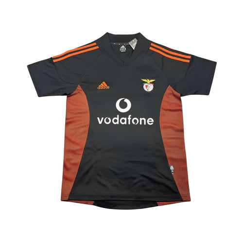 Camisola retrô preta alternativa 2002/2003