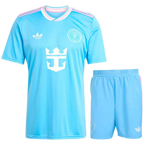Conjunto Infantil Inter Miami azul terceira 2025/2026