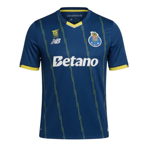 Camisola quarto equipamento 2025/2026 azul – COM BADGE CELEBRAÇÃO LIGA EUROPA DUBLIN