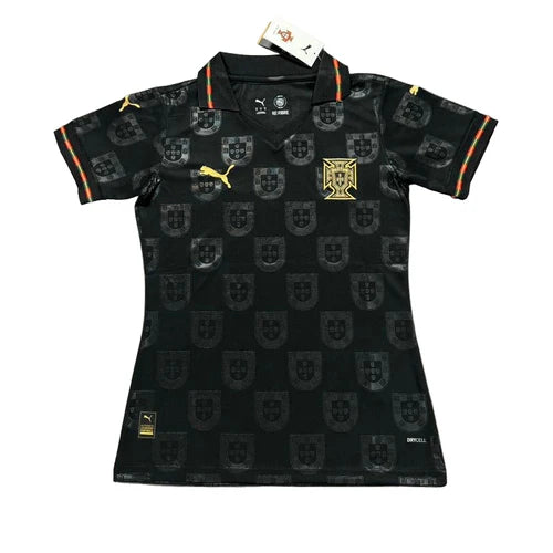 Camisola Feminina Seleção Portugal edição especial pantera negra EUSÉBIO