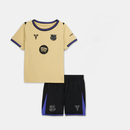 Conjunto Infantil FC Barcelona x Kobe Bryant alternativo 2025/2026
