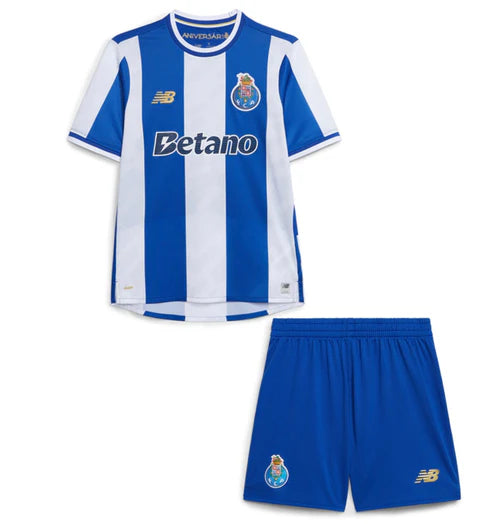 Conjunto infantil principal azul e branco 2025/2026 - LANÇAMENTO