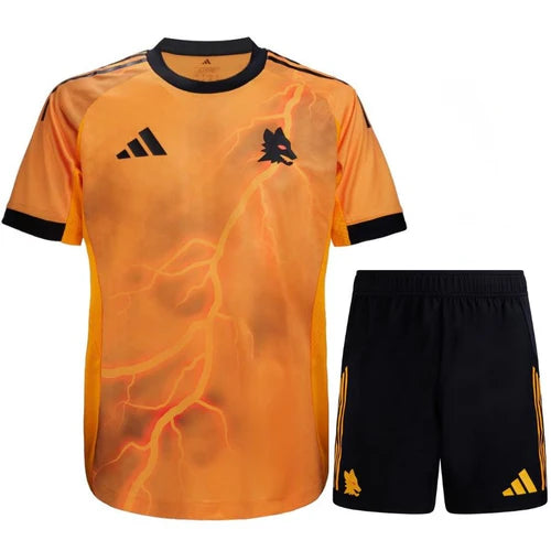 Conjunto Infantil Roma alternativo 2025/2026