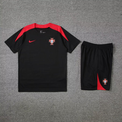 Conjunto Adulto Portugal preto 2024/2025