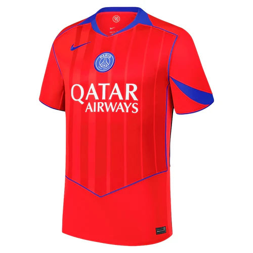 Camisola PSG total 90 alternativa 2025/2026 vermelha - LANÇAMENTO