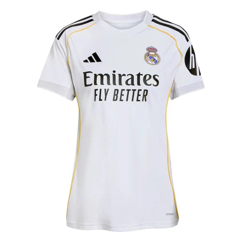Camisola Real Madrid FEMININA branca Home 2025/2026