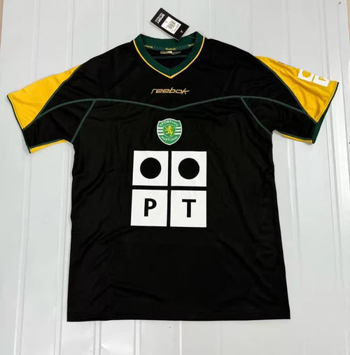 Camisola retrô preta 2002/2003 - away