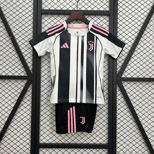 Conjunto Infantil Juventus home 2025/2026