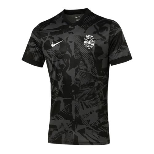 Camisola pré jogo preta 2025/2026 - LANÇAMENTO
