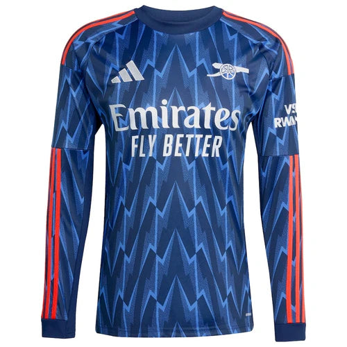 Camisola MANGA LONGA alternativa azul 2025/2026