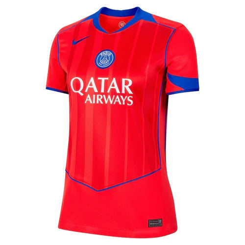 Camisola PSG terceira FEMININA 2025/2026 laranja TOTAL 90