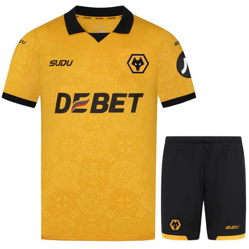 Conjunto Infantil Wolverhampton Home 2025/2026
