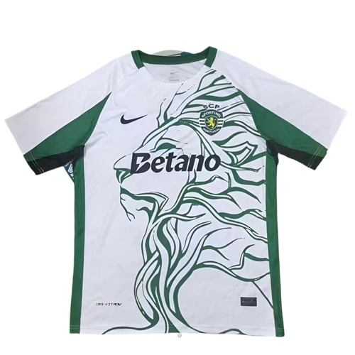 Camisola leão concept branca e verde 2025/2026 - LANÇAMENTO