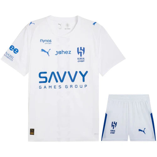 Conjunto infantil Al Hilal alternativo 2025/2026