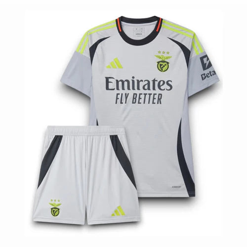 Conjunto infantil terceiro equipamento 2024/2025 cinza