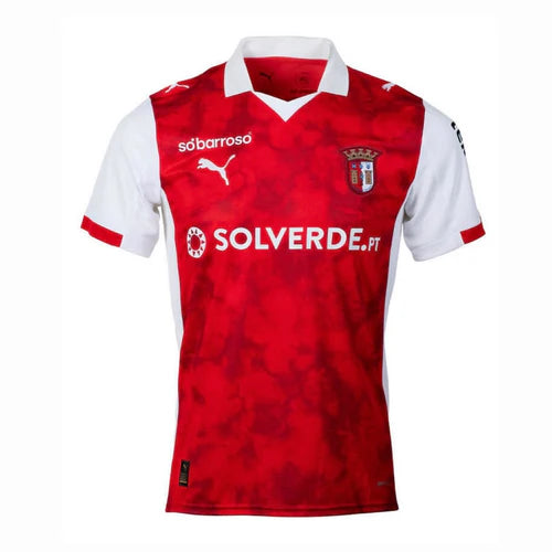 Camisola Braga Vermelha home 2025/2026 - LANÇAMENTO