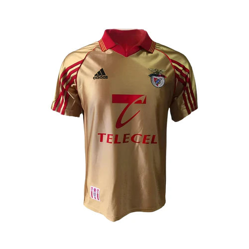 Camisola retrô alternativa amarela 1998/1999