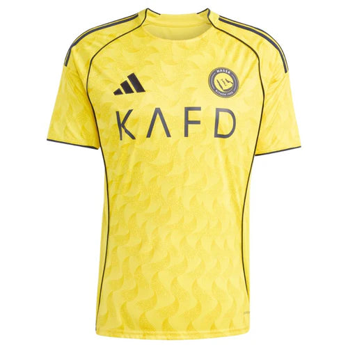 Camisola Al Nassr amarela home 2025/2026