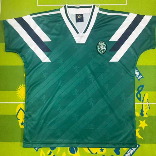 Camisola VINTAGE retrô verde ANOS 90 - 2025/2026