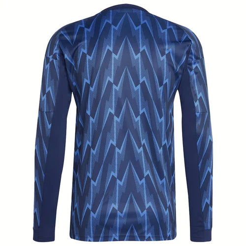 Camisola MANGA LONGA alternativa azul 2025/2026
