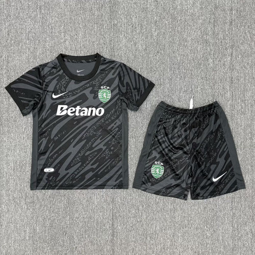 Conjunto infantil guarda redes preto 2025/2026 - LANÇAMENTO