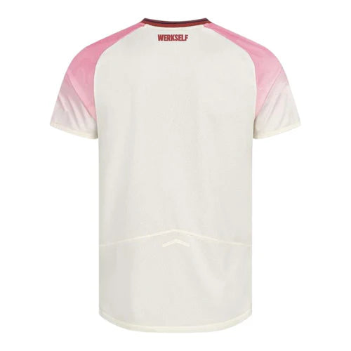 Camisola Bayer Leverkusen alternativa rosa 2025/2026