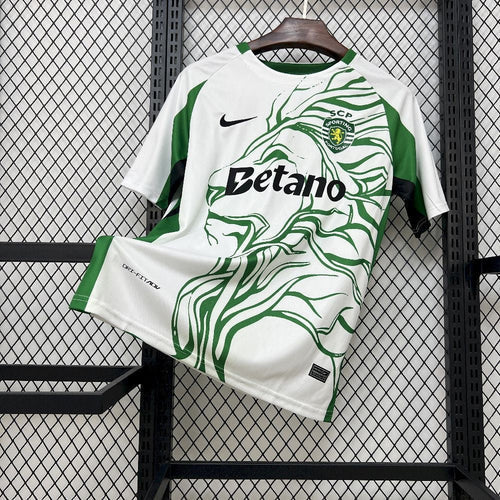 Camisola leão concept branca e verde 2025/2026 - LANÇAMENTO