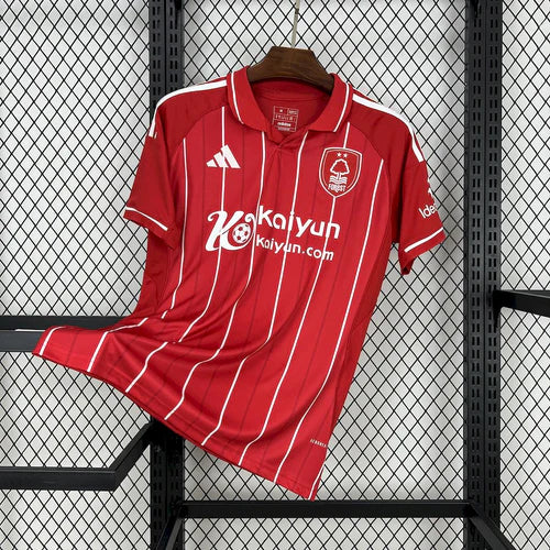 Camisola Nottingham Forest home 2025/2026 - vermelha