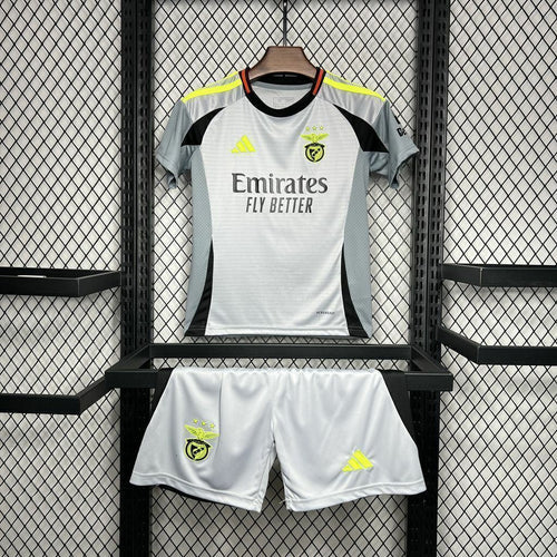 Conjunto infantil terceiro equipamento 2024/2025 cinza