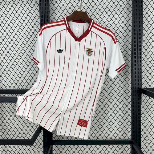 Camisola COM BOTÃO S L B x Originals branca 2025/2026 - style baseball LANÇAMENTO