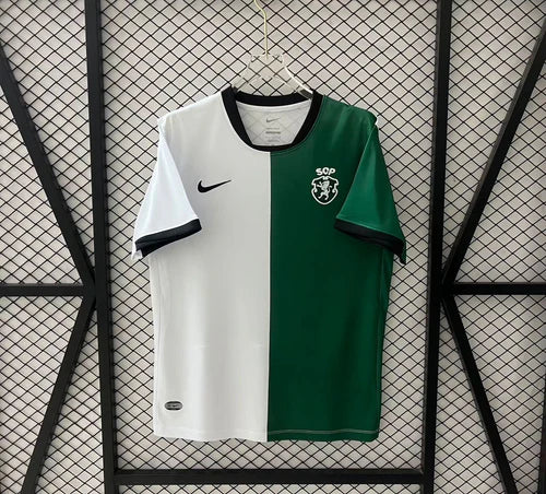 Camisola STROMP SEM PUBLICIDADE quarto equipamento 2025/2026 verde branco