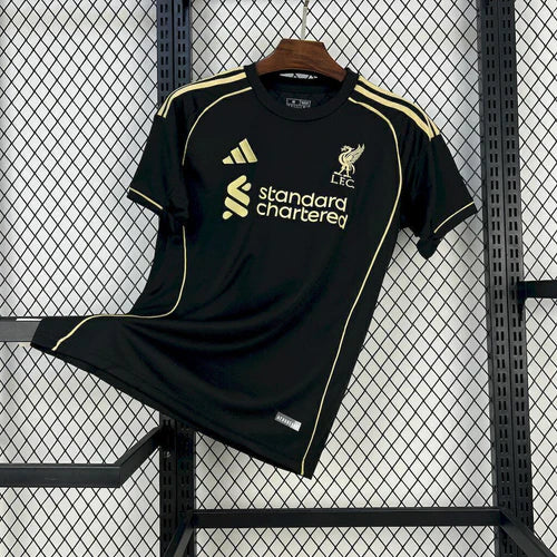 Camisola Liverpool terceiro equipamento preto 2025/2026