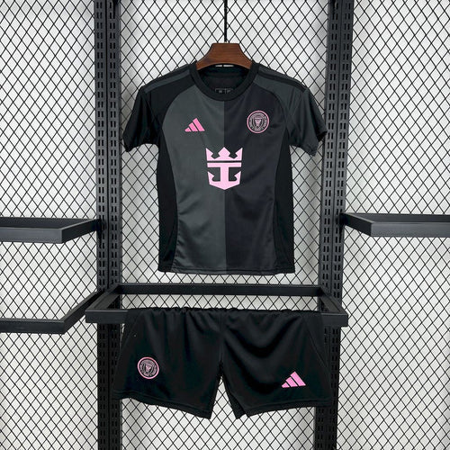 Conjunto Infantil Inter Miami home preta 2025/2026