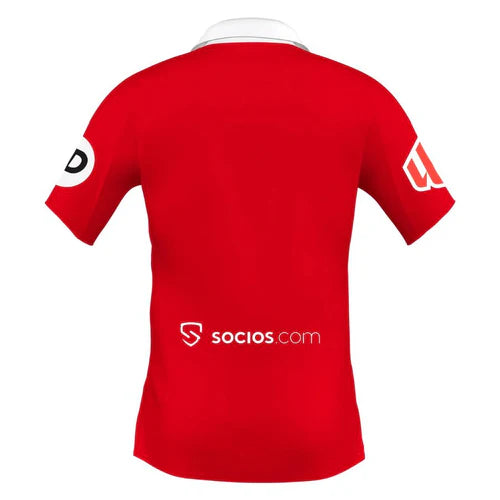 Camisola Sevilla alternativa vermelha 2025/2026