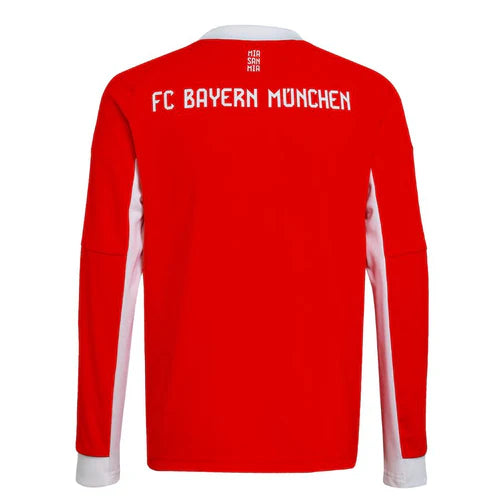 Camisola Bayern De Munique principal vermelha 2025/2026 - MANGA LONGA