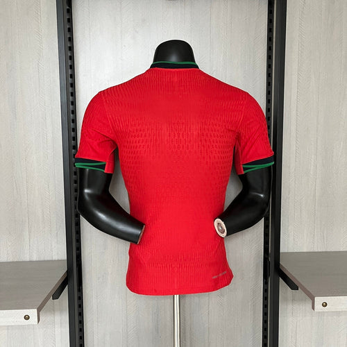 Camisola Portugal Vermelha Home Euro 2024 Player